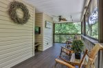 Main Level Deck with TV
